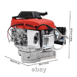 1.5kw 2L Red 4-stroke Single Cylinder 53cc Gasoline Engine TCI Ignition System