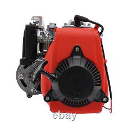 1.5kw 2L Red 4-stroke Single Cylinder 53cc Gasoline Engine TCI Ignition System