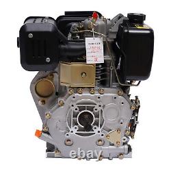 10HP 4 Stroke Diesel Engine 418cc Air-Cooled Single Cylinder Machinery Durable