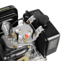 10HP 4 Stroke Diesel Engine Heavy Duty Single Cylinder 418CC Air-Cooled 25mm