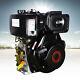 10hp 4 Stroke Diesel Engine Heavy Duty Single Cylinder Shaft 418cc Air-cooled