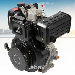 10HP 406cc 4-stroke Diesel Engine Single Cylinder Machinery Air-Cooled Motor