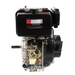10HP 406cc 4-stroke Tiller Diesel Engine Single Cylinder Air Cooling Engine New