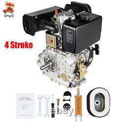 10HP 406cc 4-stroke Tiller Diesel Engine Single Cylinder Motor Air Cooling 186F