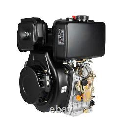 10HP 406cc 4-stroke Tiller Diesel Engine Single Cylinder Motor Air Cooling 186F