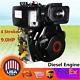 10hp 406cc Diesel Engine 4 Stroke Single Cylinder For Agricultural Machinery Us