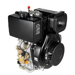 10HP 406cc Tiller Diesel Engine Single Cylinder Motor Air Cooling 186F 4-stroke