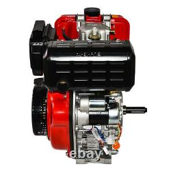 10HP 411cc Diesel Engine 4 Stroke Single Cylinder 2 5/6 Shaft Length in U. S
