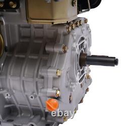 10HP 418CC Heavy Duty Diesel Engine Motor 4 Stroke Single Cylinder Air Cooling