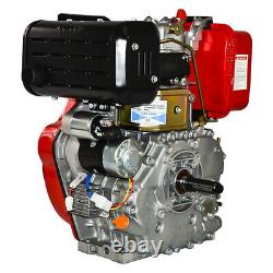 10HP Air Cool Diesel Engine Stroke Single Cylinder 411cc 4 72.2mm Shaft Length