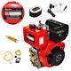 10hp Diesel Engine 4 Stroke Air-cool Recoil Electric Start Single Cylinder 411cc