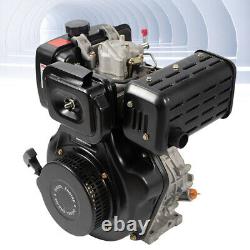 10HP Diesel Engine 4 Stroke Single Cylinder 406CC Air Cooling 4 Bolt Pattern