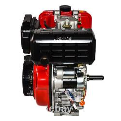 10HP Diesel Engine 411CC 4 Stroke Single Cylinder Air-cooled 3600 rpm Upgraded