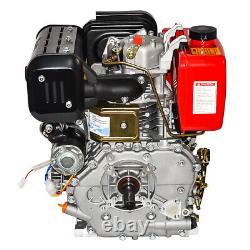 10HP Diesel Engine 411CC 4 Stroke Single Cylinder Air-cooled 3600 rpm Upgraded