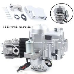 110CC 90CC 4 Stroke Single Cylinder Electric Start Engine Motor Fit ATV GO Kart