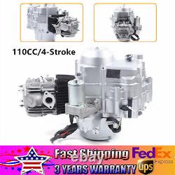 110cc 4 Stroke Single Cylinder Engine Motor Auto Transmission For ATVs Go Kart