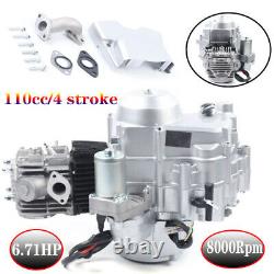 110cc 4 Stroke Single Cylinder Engine Motor Auto Transmission For ATVs Go Kart