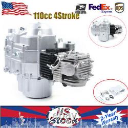 110cc 4stroke Engine Motor Auto Electric Start for ATVs GO Karts Single Cylinder