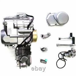 140cc Engine Package Single-cylinder 4-stroke Motor 4-Speed Manual Clutch 900ml