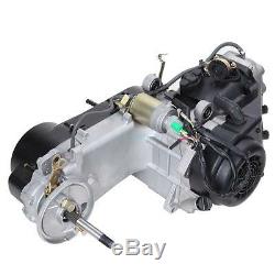 150cc CDI Air Cooled GY6 Single Cylinder 4-Stroke Complete Engine Set CVT Clutch