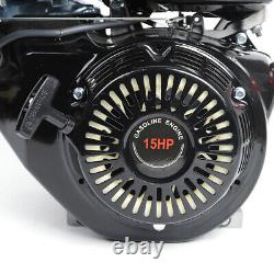 15HP 4-Stroke Gas Engine OHV Single Cylinder Forced Air Cooled Motor Recoil Pull