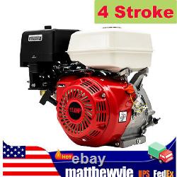 15HP Engine Recoil Pull Start 4 Stroke Motor OHV Single Cylinder Air Cooling