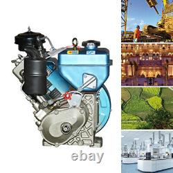 165F 4 Stroke Air-Cooled Agricultural Diesel Engine Single Cylinder Diesel Motor
