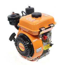 168F Engine 4 Stroke Single Cylinder Forced Air Cooling Agricultural Motor 2.2Kw