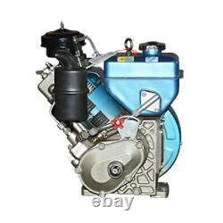 1840W 4 Stroke Diesel Engine Single Cylinder Shaft 60mm Air Cooling 199cc Engine