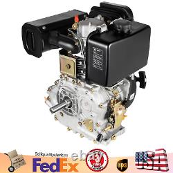 186F 4 Stroke Diesel Engine Single Cylinder 1.45 gallon Air Cooling Engine 10 HP