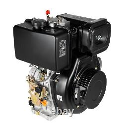 186F 4 Stroke Diesel Engine Single Cylinder 1.45 gallon Air Cooling Engine 10 HP