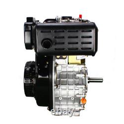 186F 4 Stroke Diesel Engine Single Cylinder 1.45 gallon Air Cooling Engine 10 HP