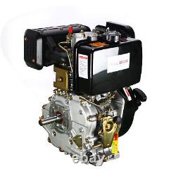 186F 4 Stroke Diesel Engine Single Cylinder 1.45 gallon Air Cooling Engine 10 HP