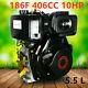 186f 406cc 10hp Diesel Engine 4 Stroke Single Cylinder 4 Bolt 5.5 L Small Size