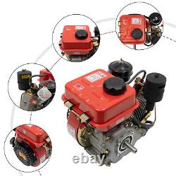 196CC 4 Diesel Engine Stroke Single Cylinder Air Cooled Manual Recoil Start 3HP