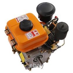196CC 4-Stroke 3HP Engine Machinery Motor Single Cylinder Recoil Start Air Cool