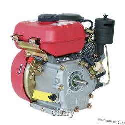 196CC 4 Stroke Diesel Engine Single Cylinder Forced Air Cooling 3KW Pull Start