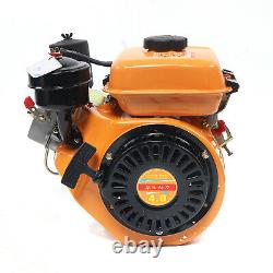 196CC 4-Stroke Go Kart Diesel Engine Single Cylinder Hand Recoil Diesel Engines