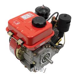 196cc Engine 4 Stroke Single Cylinder Diesel Engine Vortex Oil System
