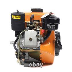 196cc Gas Engine 4 Stroke Single Cylinder Air-cooling 53mm Shaft Length 2.2KW