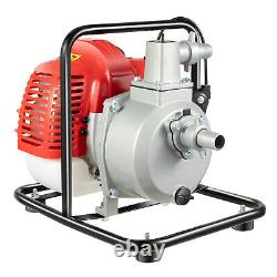 1Petrol Water Transfer Pump 43cc 2-stroke Air-cooled Single Cylinder Water Pump