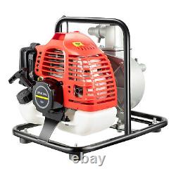 1Petrol Water Transfer Pump 43cc 2-stroke Air-cooled Single Cylinder Water Pump