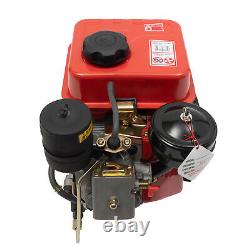 2.2KW 4-Stroke Single Cylinder Diesel Engine Air Cooled Manual Start Engine