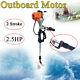 2 Stroke 2.5 Hp Outboard Motor Boat Motor 52cc Boat Engine With Air Cooling System