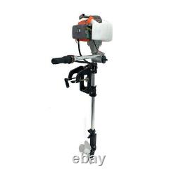 2 Stroke 2.8HP Heavy Duty Outboard Motor Boat Engine withAir Cooling System CDI