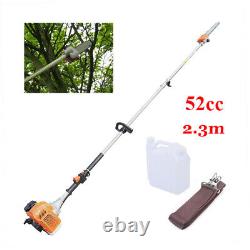2 Stroke 40F-5A Single Cylinder High Stick Saw Chainsaw Pruner Trimmer 1.25KW US