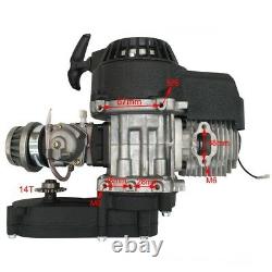 2 Stroke 49cc Engine Motor for Scooter Chopper ATV Goped Buggy Motorized Bicycle
