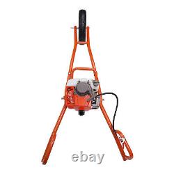 2-Stroke Single Cylinder Gas Powered Hole Punch Ground Drill Pit Digger 63 CC
