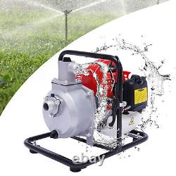 2 Stroke Water Transfer Pump 43CC Single Cylinder Gasoline Water Pump Air-cooled