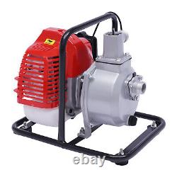 2 Stroke Water Transfer Pump 43CC Single Cylinder Gasoline Water Pump Air-cooled